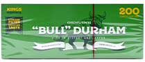 Bull Durham Cigarette Tubes Menthol King 200ct 